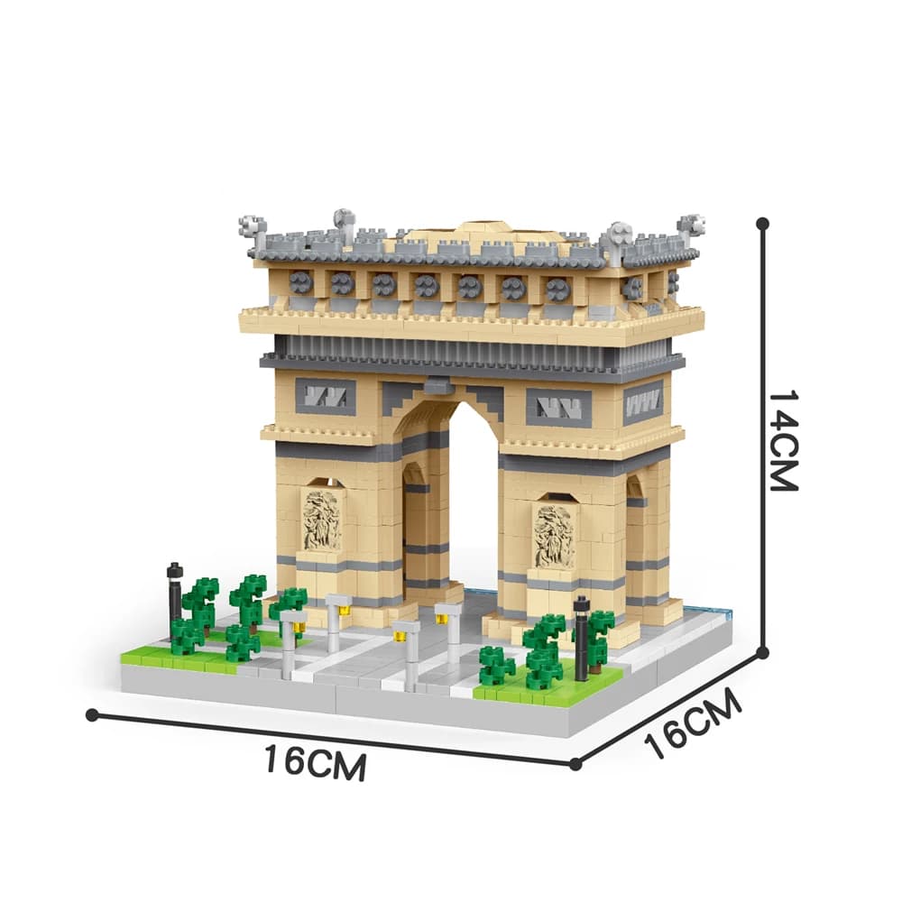 La Liberté Éclairie États-Unis Statue de la Liberté Micro Mini Blocs de Construction Constructions p