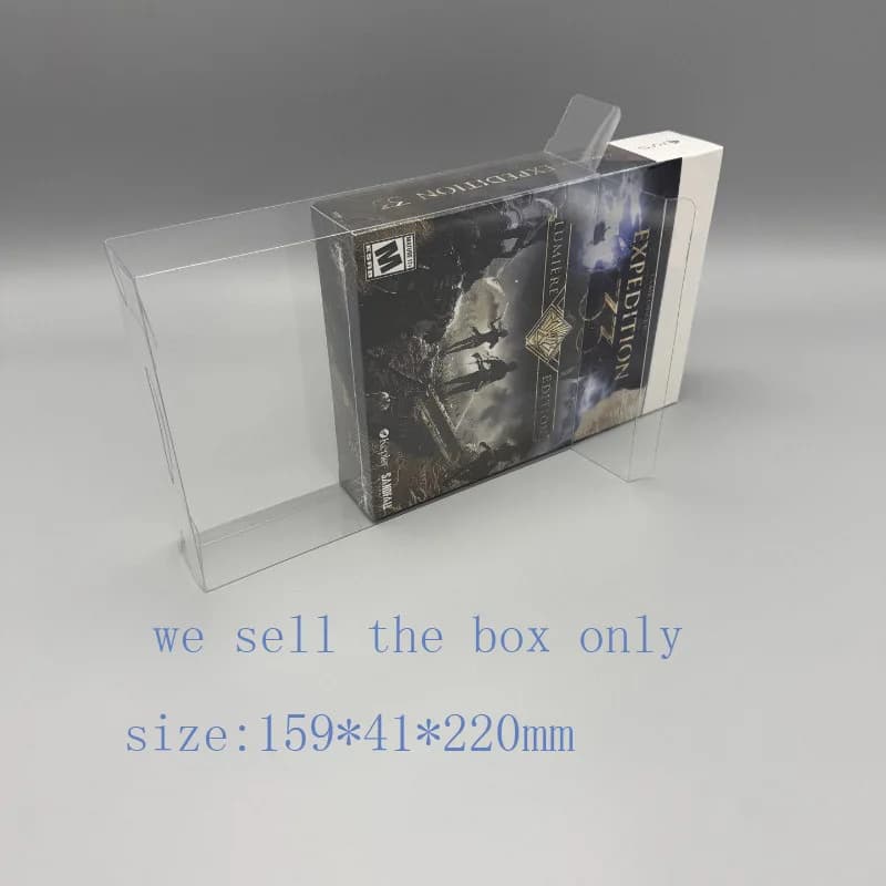Étui de protection rigide transparent pour PS5 US Clair Obscur: Expedition 33 Lumière Edition Steelb