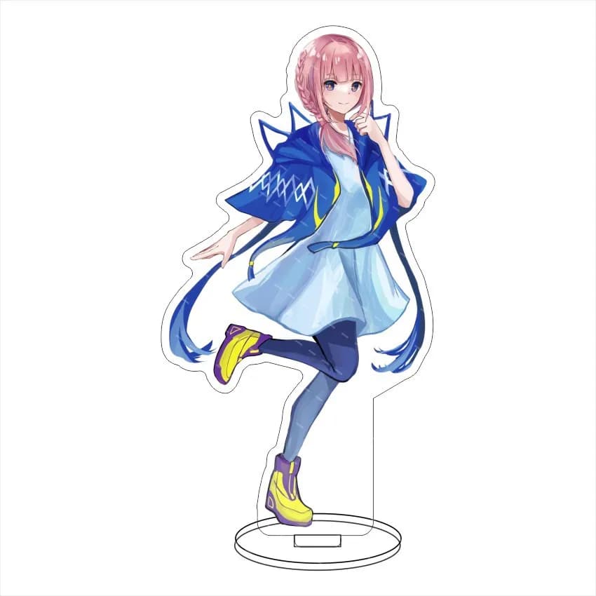 En stock, figurine en acrylique Anime KAMITSUBAKI CITY UNDER CONSTRUCTION avec support, décoration d