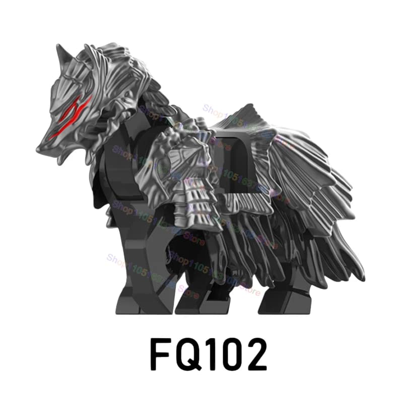 Figurines de chevaliers de la Moyen Âge S132 en armure lourde, chevaux de guerre, Table Ronde, acces