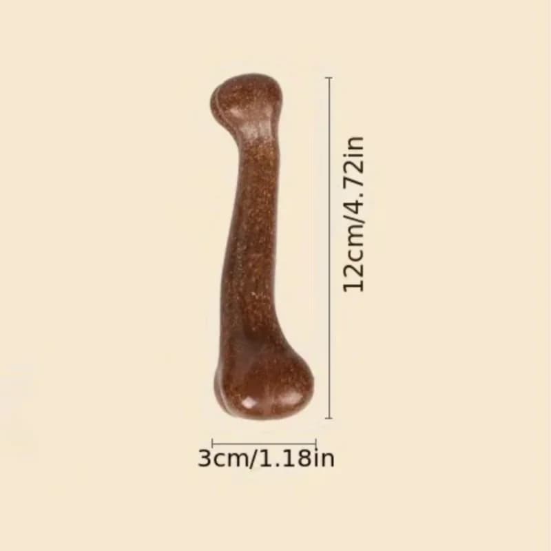 Jouet à mâcher durable pour chien au goût de bœuf, jouet interactif pour chien en forme d'os, jouet 