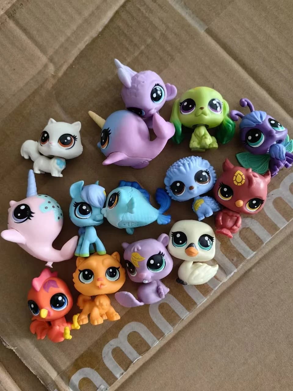 6/12/pcs 5cm vieux jouets pour animaux de compagnie chat chiot Figure Mini poupées jouet figurines c