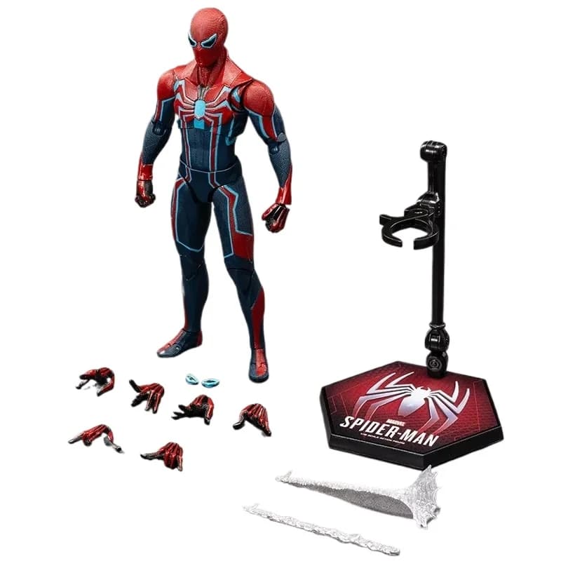 Figurine articulée Spider-Man Velocity Suit de Marvel pour PS4, modèle de collection entièrement art