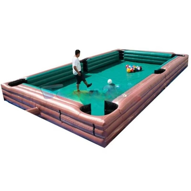 Billard amusant d'intérieur et d'extérieur, jeux de sport, Table de billard gonflable, piscine de Fo