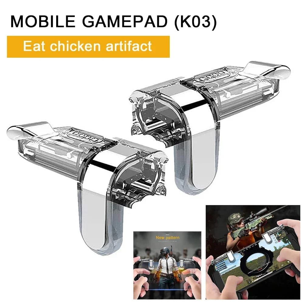 K03 déclencheur de jeu pour téléphone portable, prise de vue au doigt, feu gratuit L1R1, bouton clé 