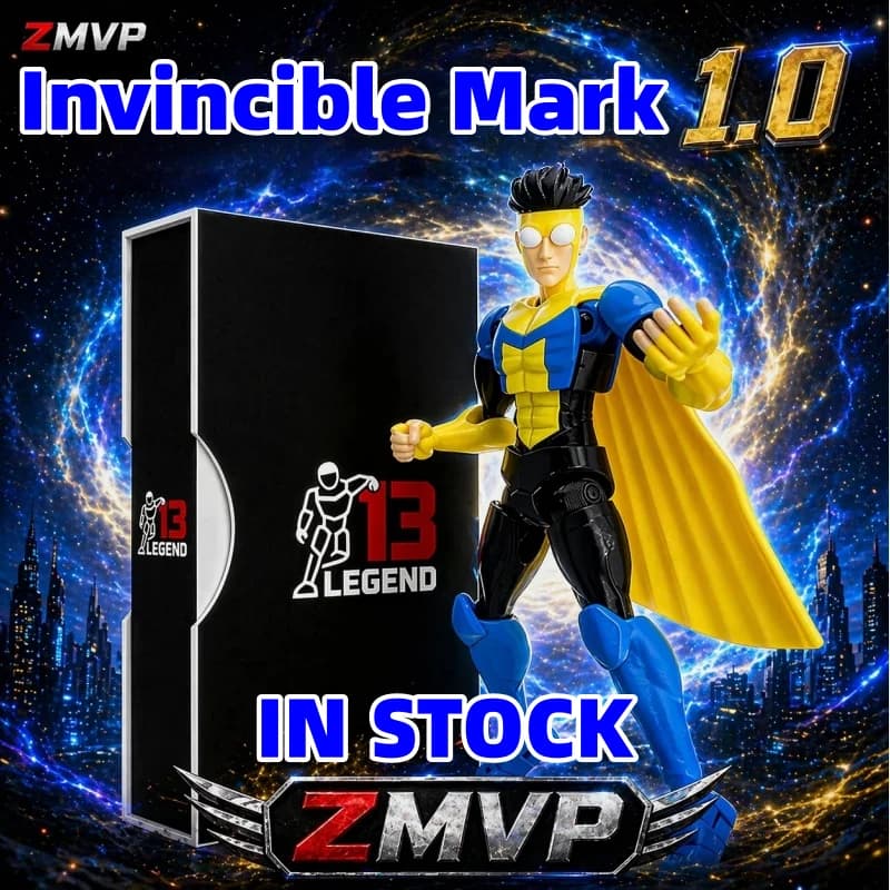 Figurine d'action de super-héros invincible Zmvp, échelle 1/12, articulations mobiles, modèle en PVC