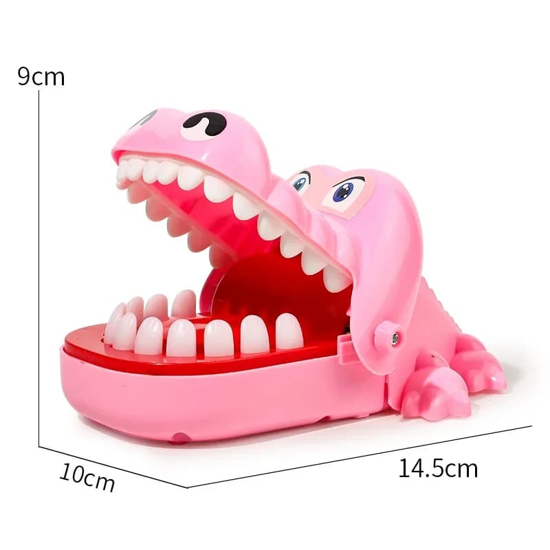 Jouet de pincement de doigt de morsure de Crocodile, jeux familiaux classiques, méfait de fête, jeux