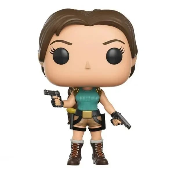Jeux Funko POP Lara Croft 168 #   Tomb Raider Lara Croft 333 #   Figurines en vinyle, poupées de Col