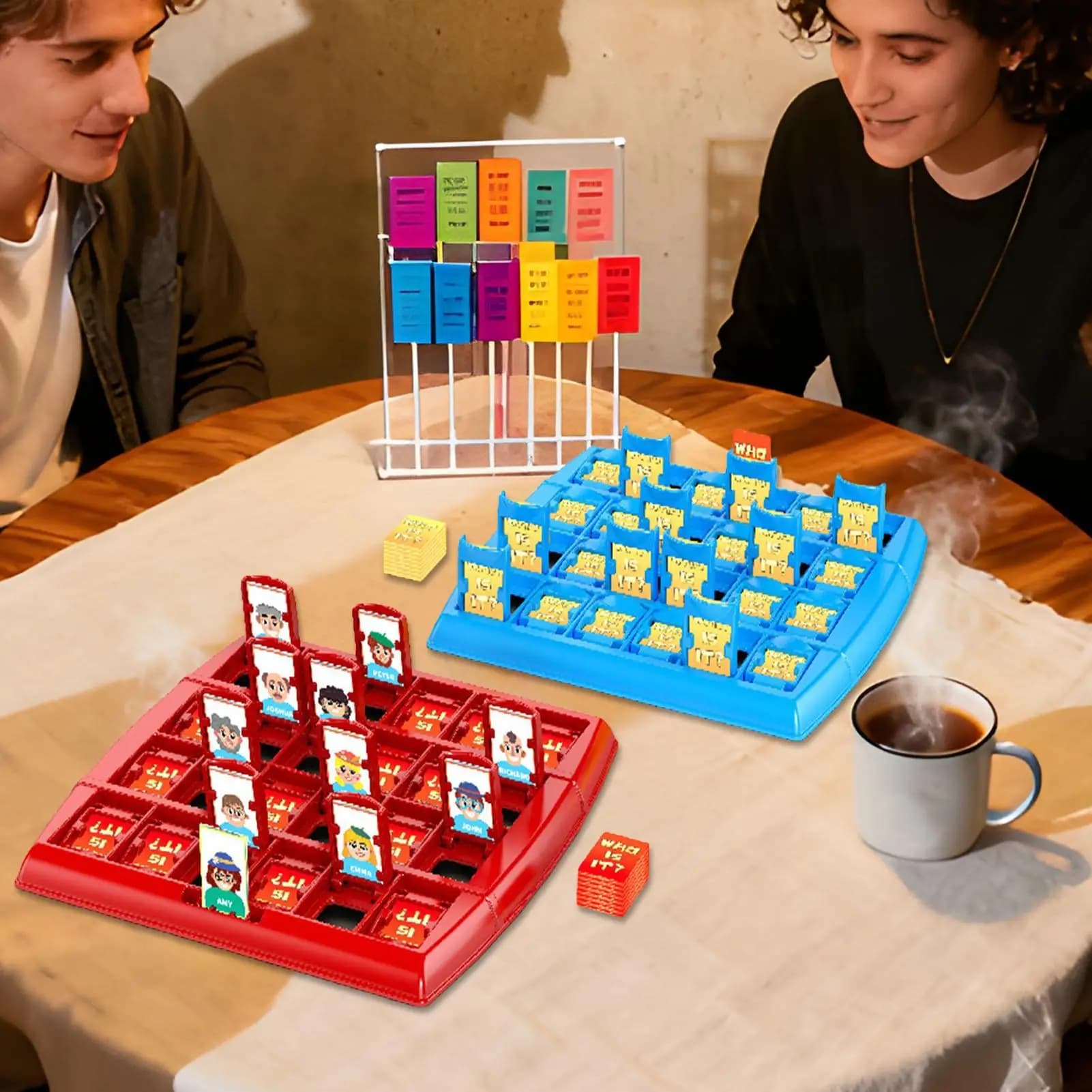 Jeu de société logique, jouet éducatif de devinette, jouet de mémoire interactif pour fête de famill