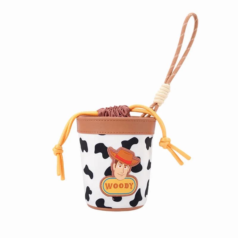 Disney Pixar Toy Story 5 Porte-monnaie à cordon, petite pochette mignonne à motif de dessin animé, s