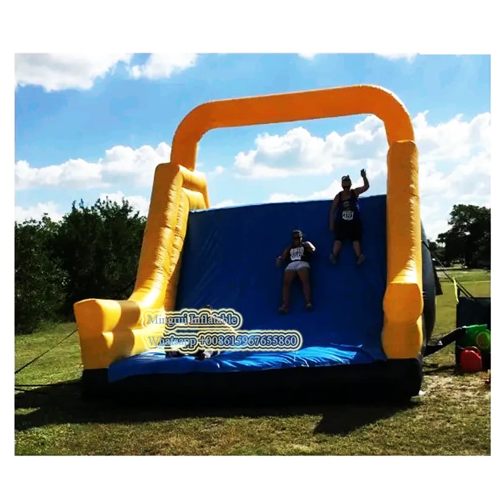 8x8 m 27x27ft Commercial location commerciale gonflable pour enfants toboggan trampoline château par