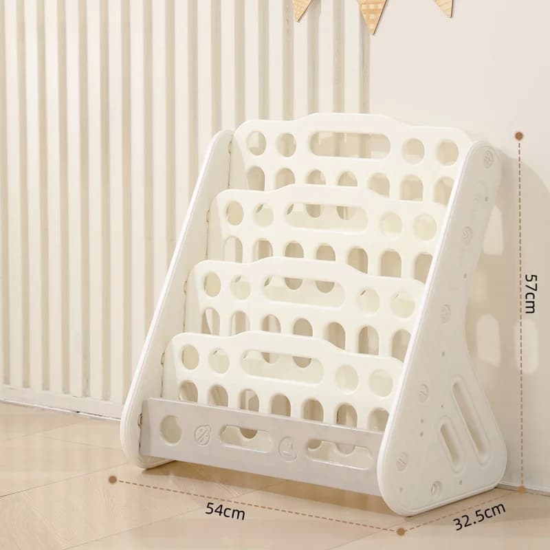 Étagère de rangement 2 en 1 pour enfants, armoire de rangement pour jouets, maison pour bébé, livres