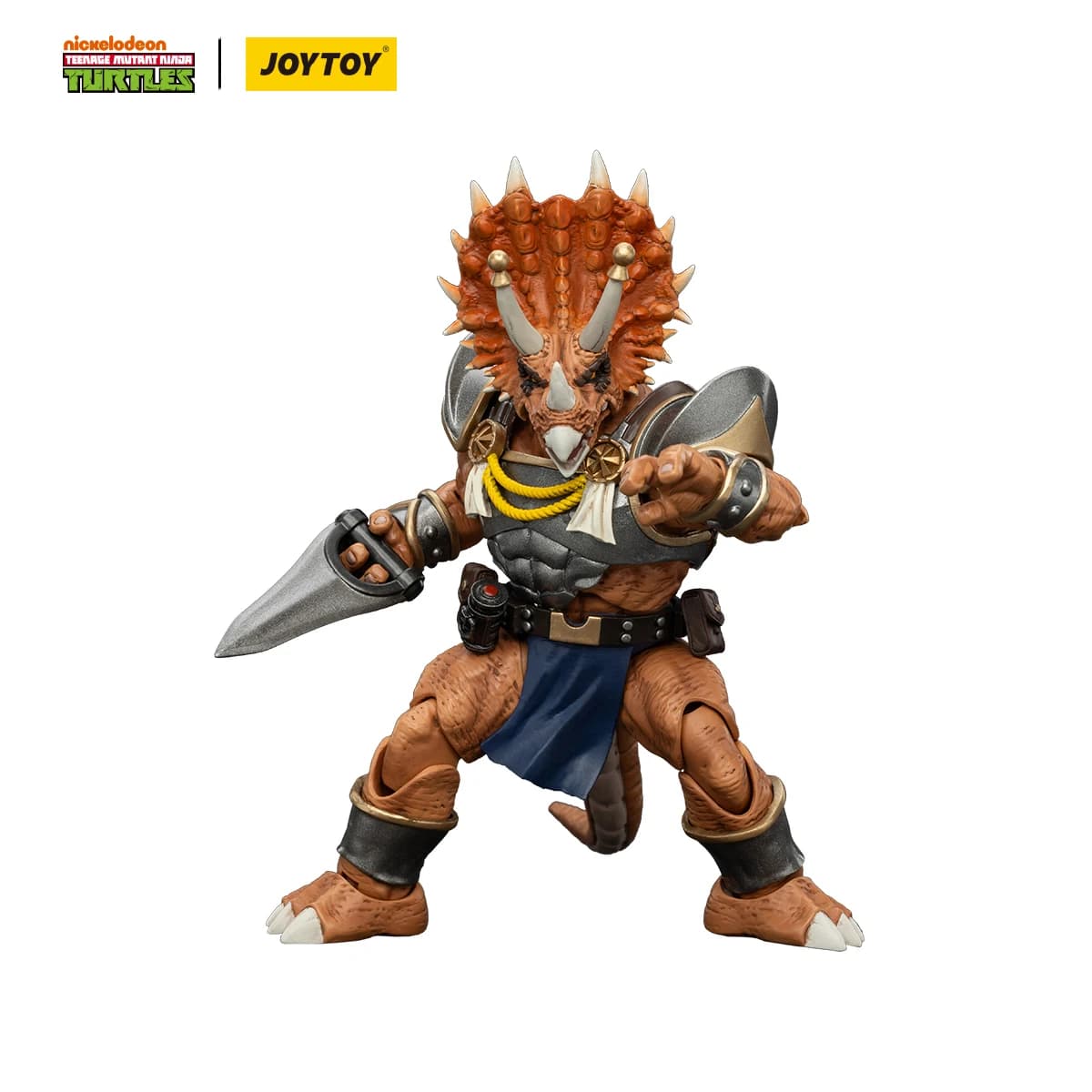 JOYTOY TMNT figurine capitaine Zorax/adjudant Zork/Triceraton Infantryman3 pièces Anime modèle 1/18
