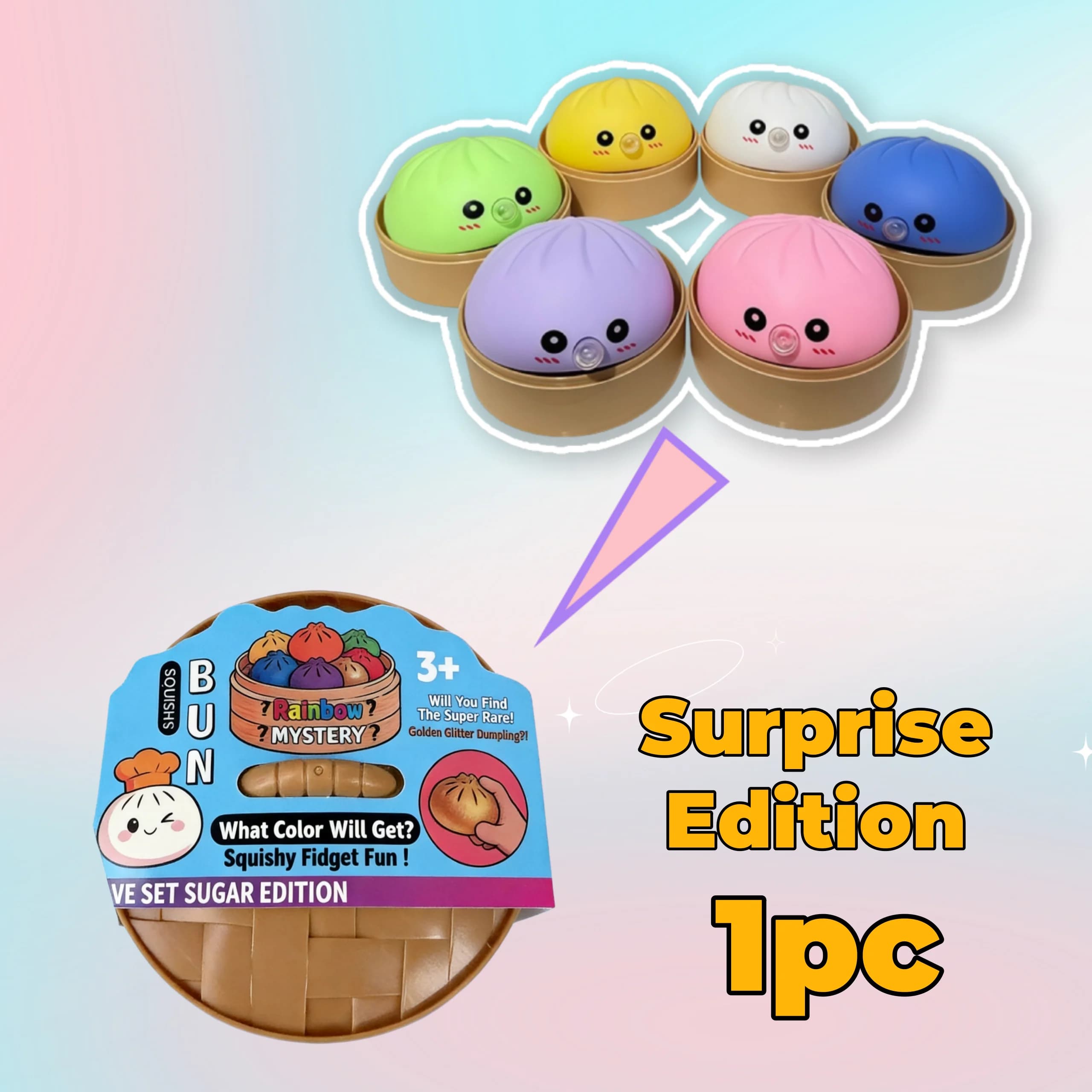 1 jouet en peluche aléatoire en forme de boule, à élasticité lente, en matériau doux, résistant à la