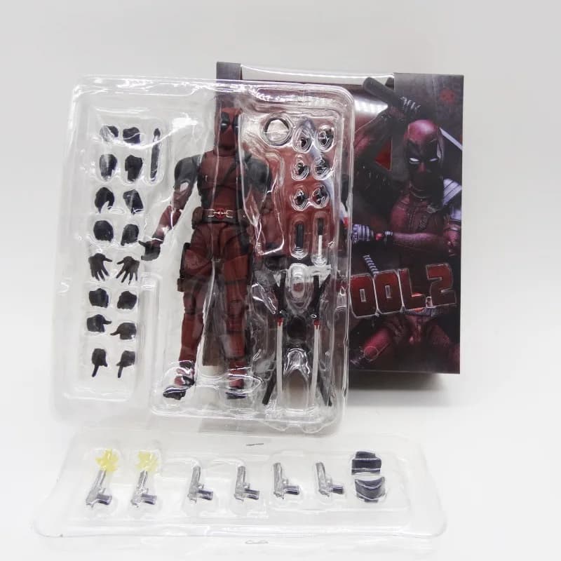 SHF x-men Deadpool 2 articulations articulées figurine mobile jouets PVC poupée Collection modèle ca