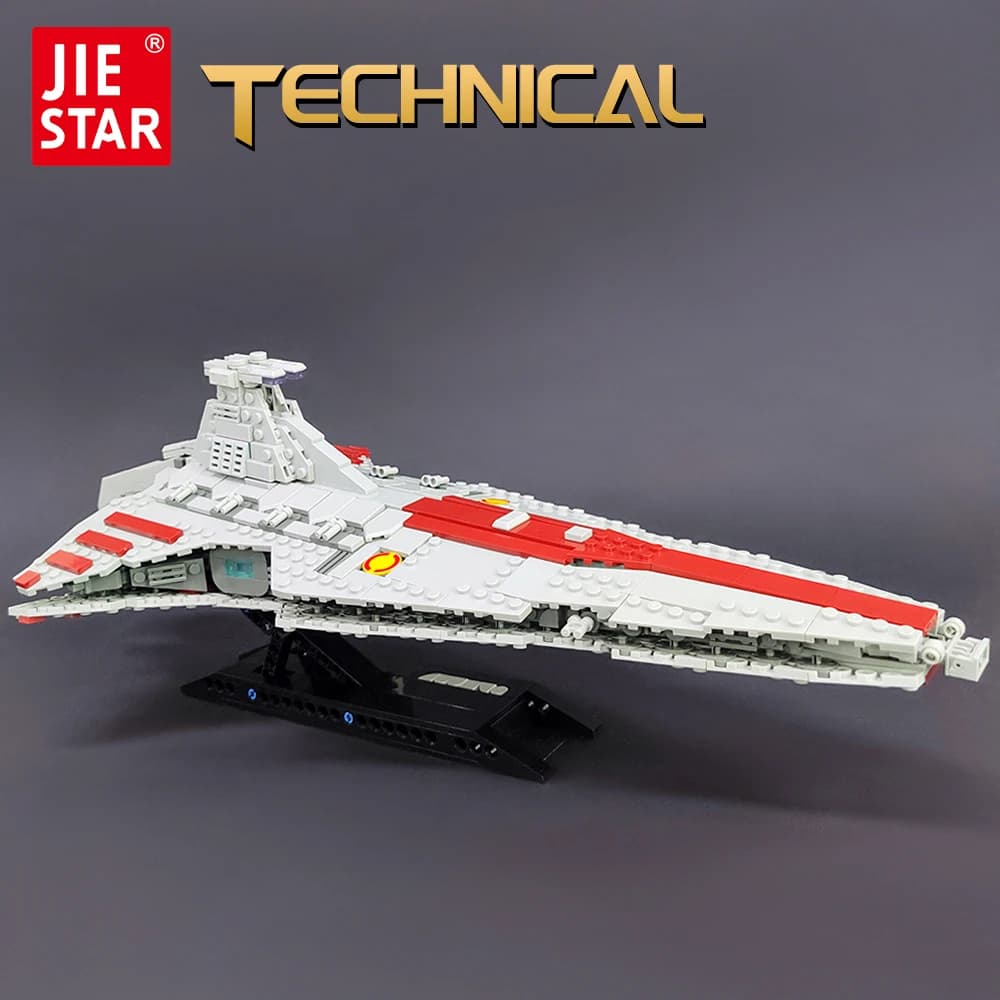 67106 JIESTAR haute technologie Moc Venator attaque Cruiser chasseur destructeur brique modèle techn