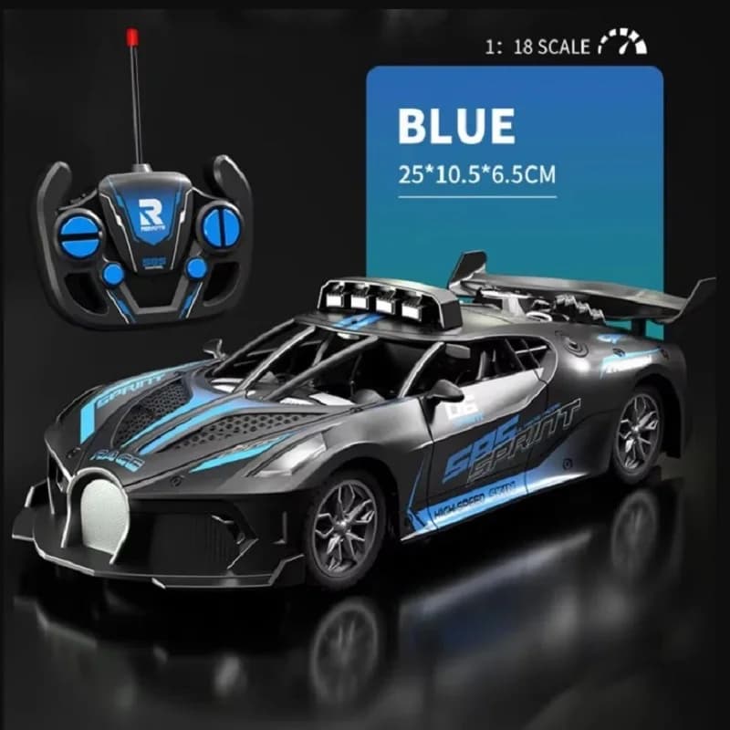 Jouets pour enfants course télécommande voiture de course contrôle sans fil électrique haute vitesse