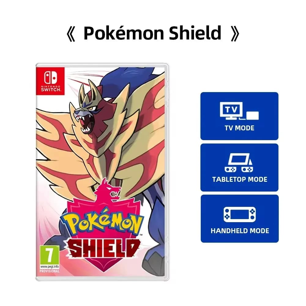 Offres de jeux Nintendo Switch-Pokemon Shield-Édition Stander-Support de cassette de jeu solide Mode
