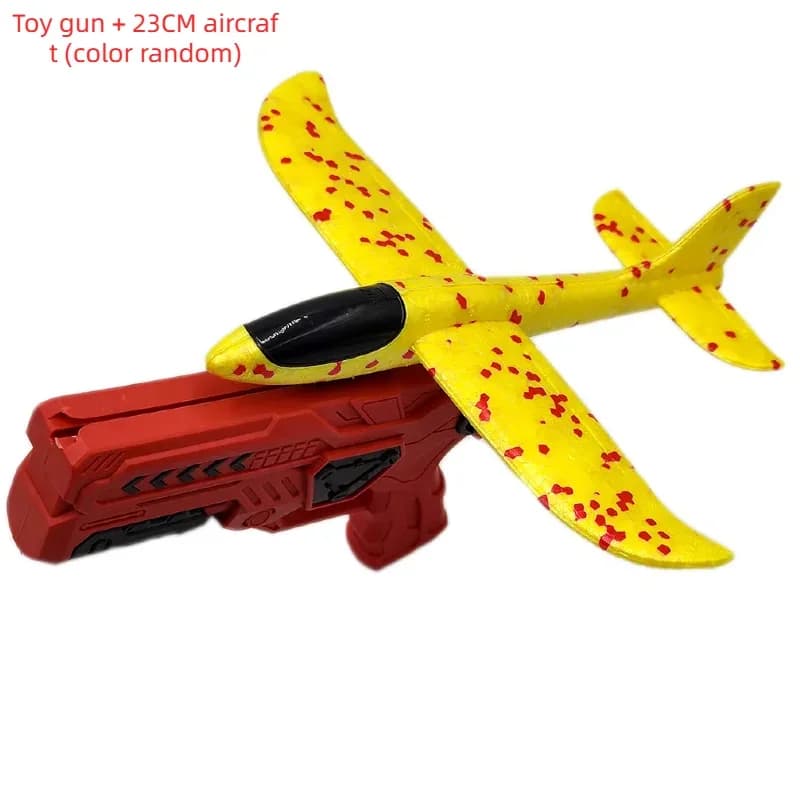 Jeux de plein air enfants planeur vol volant lancer mousse avion pistolet de tir, catapulte avion la
