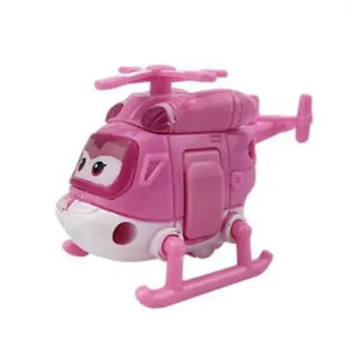 Figurines d'action Super ailes de dessin animé, 1 pièce, modèle d'avion, hélicoptère de sauvetage, a