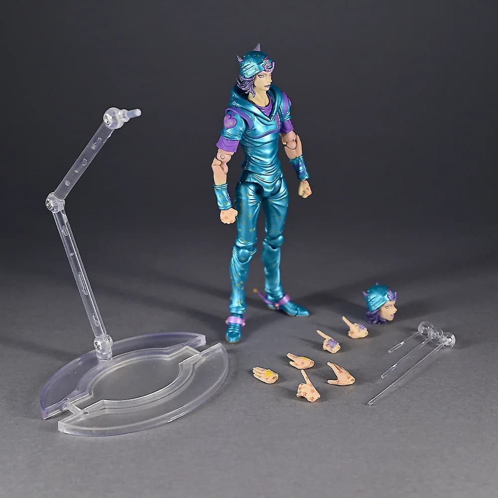 Aventure Bizarre de JoJo Jonathan Joestar boule d'acier course figurine articulée modèle Statue déco