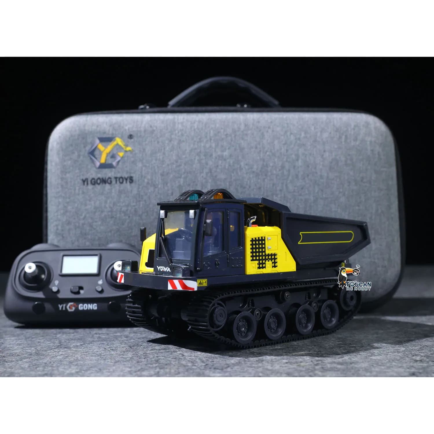 T14R Panther 1/50 RTR électrique RC camion à benne basculante sur chenilles volquete fini véhicule d
