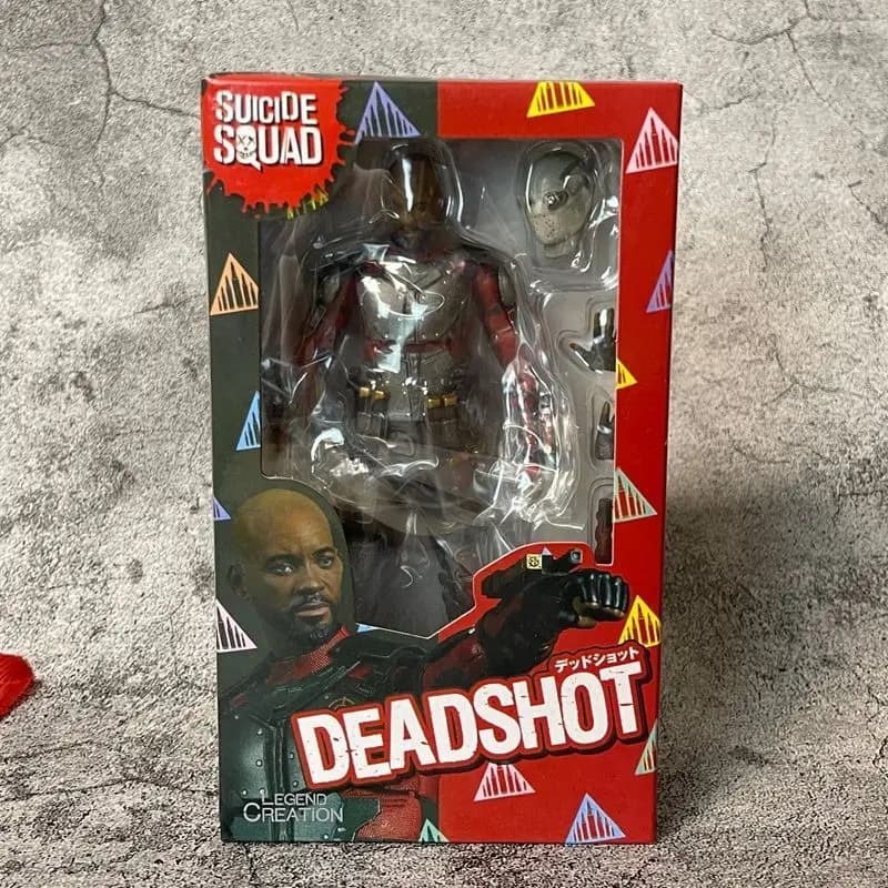 Figurine de collection Suicide Squad Task Force X Deadshot Will Smith de 6 pouces, modèle de jouet, 