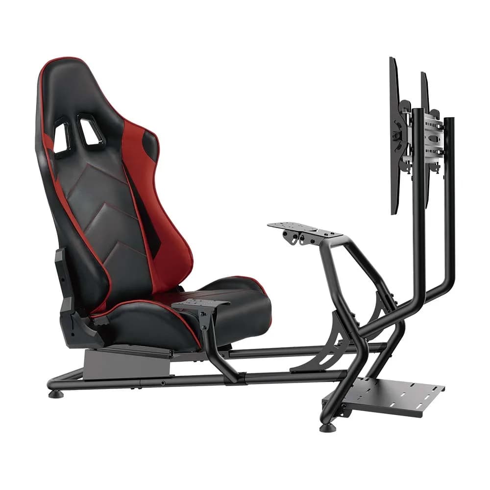 Cockpit de simulation de course pour PC, PS4, PS5, compatible avec les simulateurs de conduite G25, 