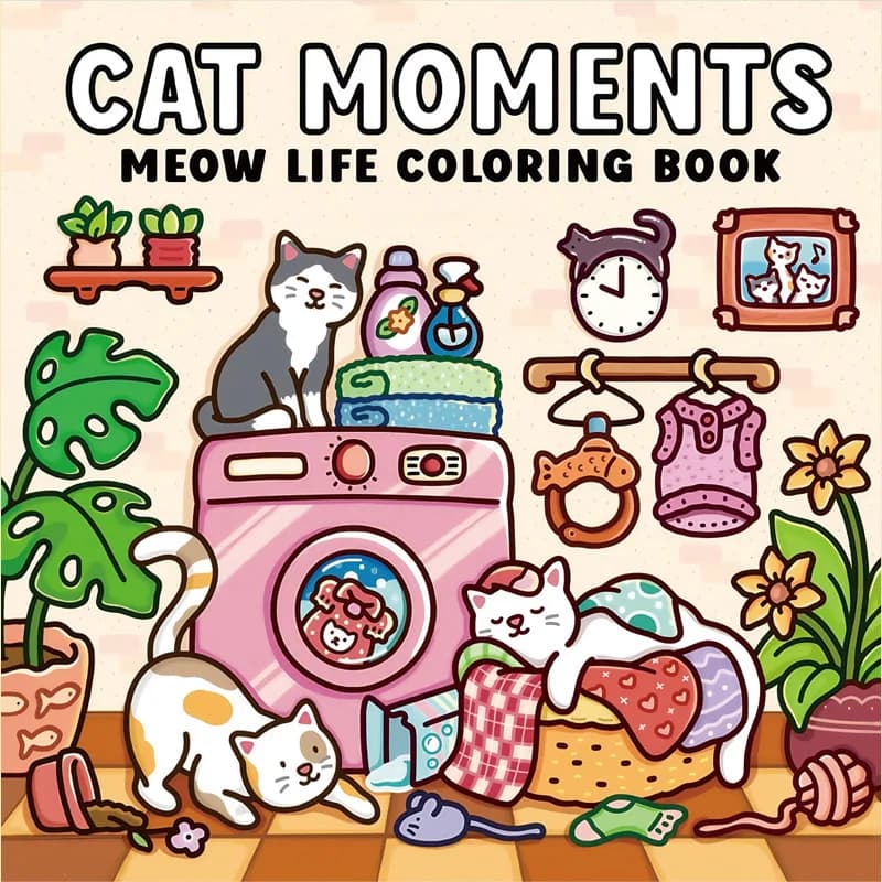 Cozy Japan : Livre de coloriage mignon pour adultes et adolescents avec des personnages charmants et