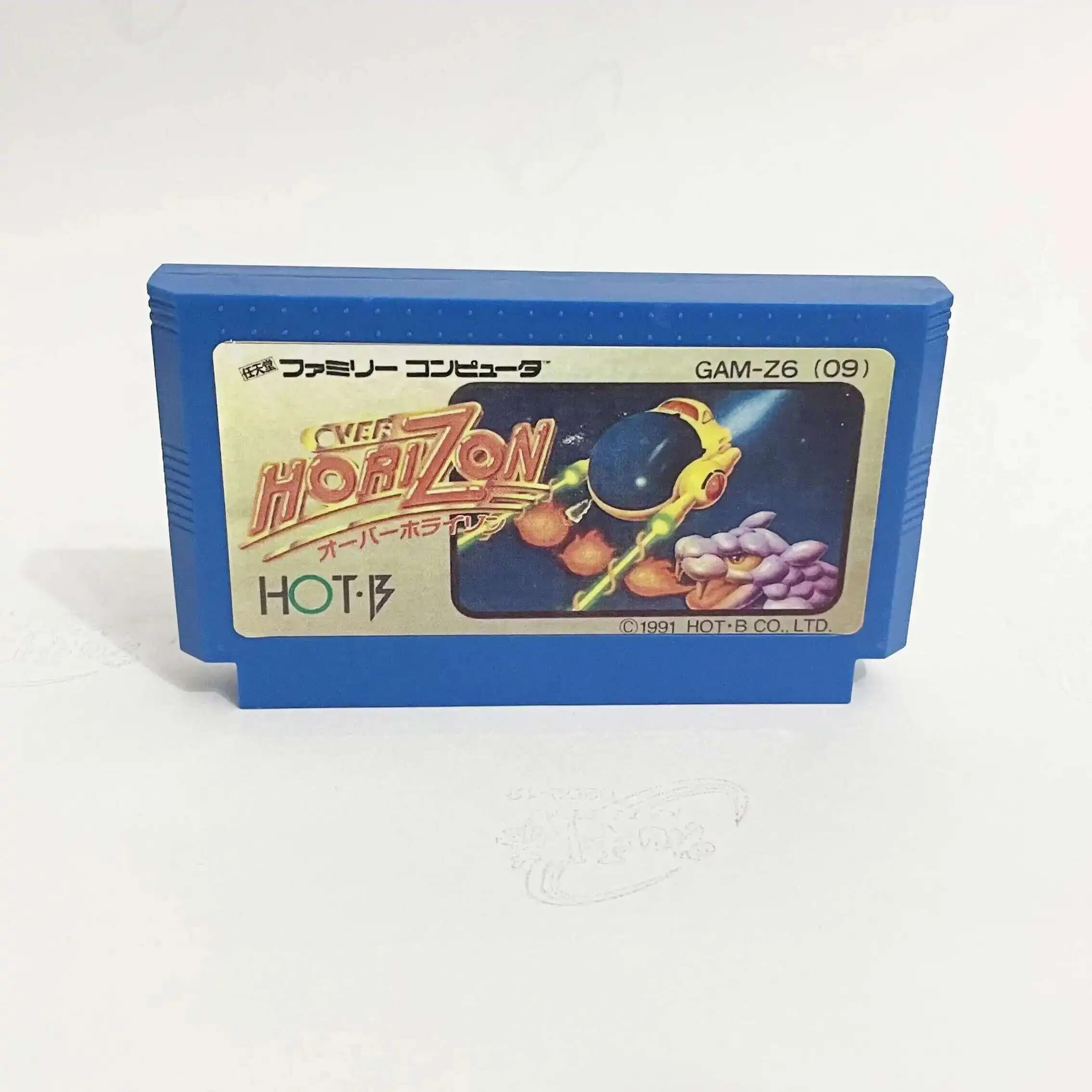 Cartouche de jeu Blue Shell Over Horizon/Aladdin/Duck Takles 1 2 60 broches pour console de jeu 8 bi