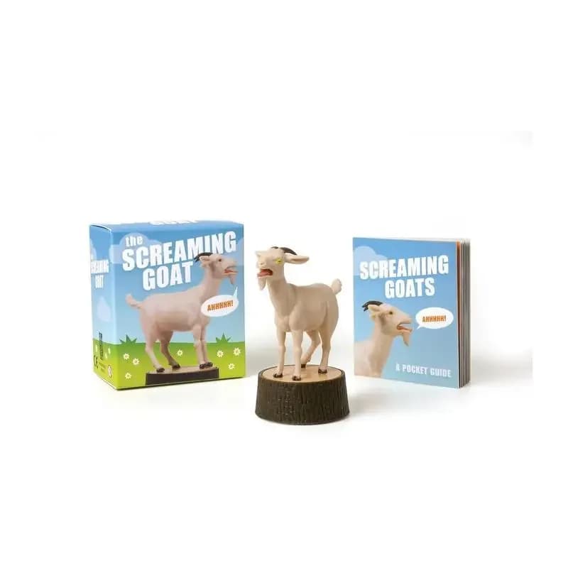 Chire de chèvre qui fait un bruit jouet grita éclat de chèvre gritando gritona bouton-pression son d