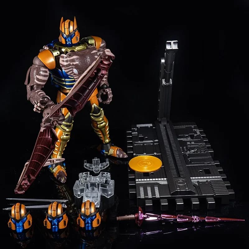 En stock, jouet transformable original, version KO, dinosaure guerrier MP41 MP-41 BW, super guerrier