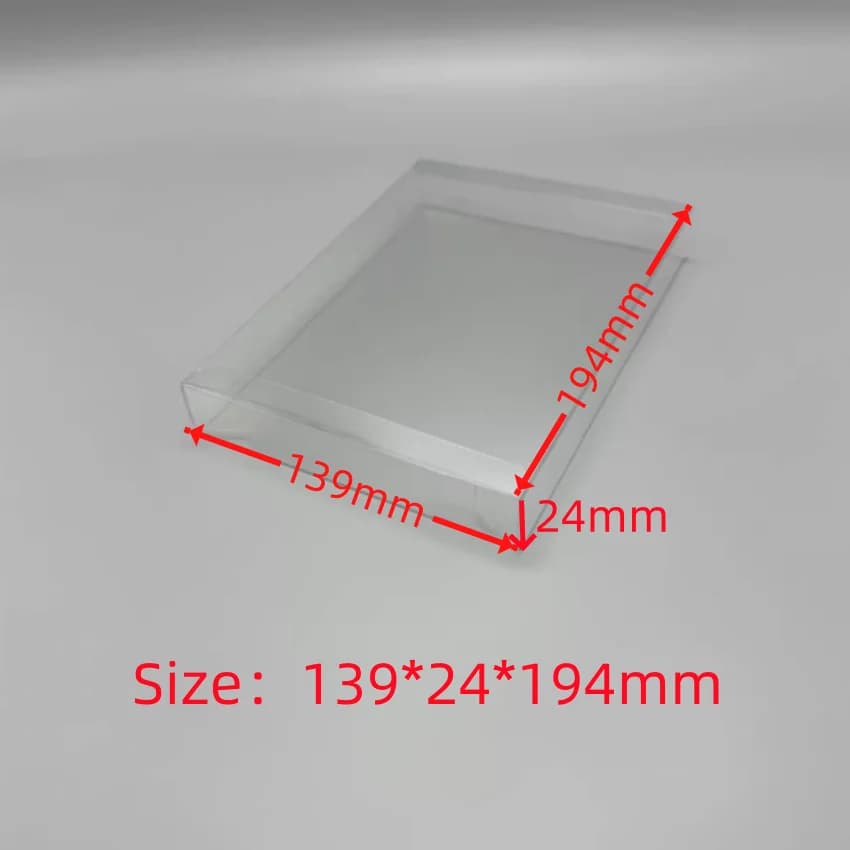 Boîte de présentation transparente pour Atari 2600, boîte de protection renforcée pour jeux, étui de