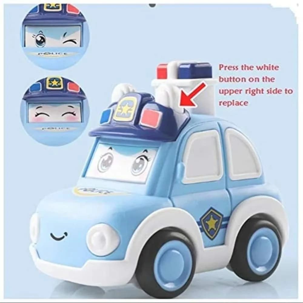 Jouets de voiture d'animaux pour bébés, véhicule de presse et de déplacement pour bébés, voiture de 