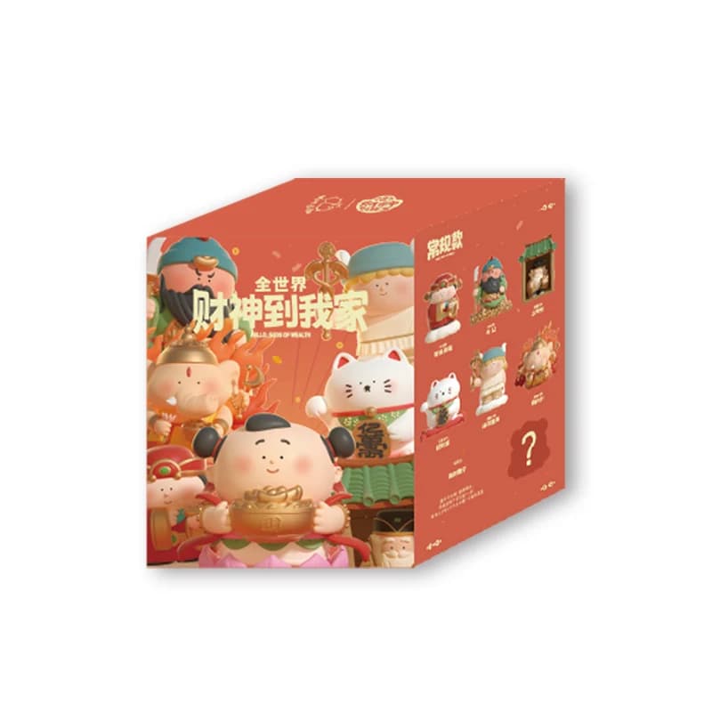 BigGallery-Boîte ennemi de la série Hello Gods of Wealth, Guess Bag, Mystery Box Toys, Butter Cute A