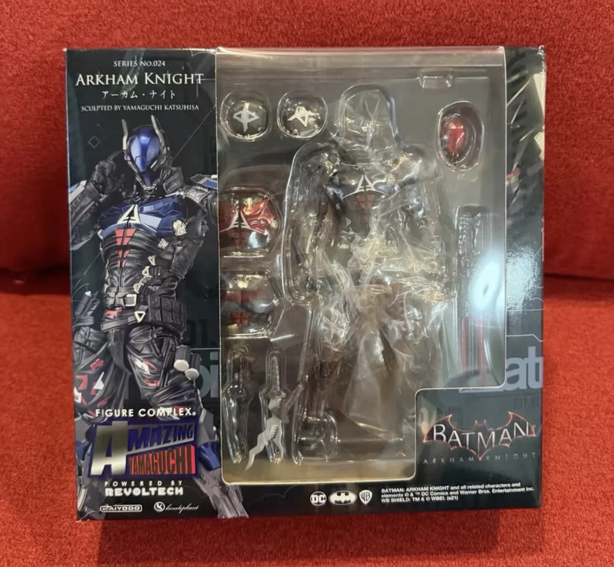 [En stock] Kaiyodo Amazing Yamaguchi No.024 Arkham Knight Batman Arkham Knight Figurine de collectio