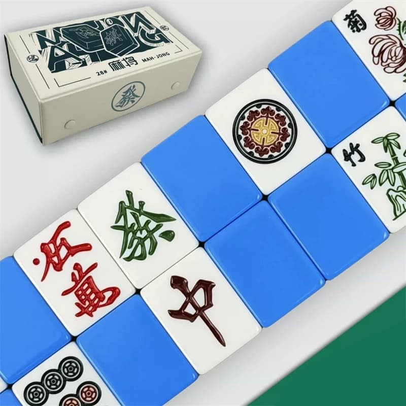 148 pièces ensemble de Mahiong japonais, jeu de Table familial de 28mm de hauteur, petit jeu de Mahj