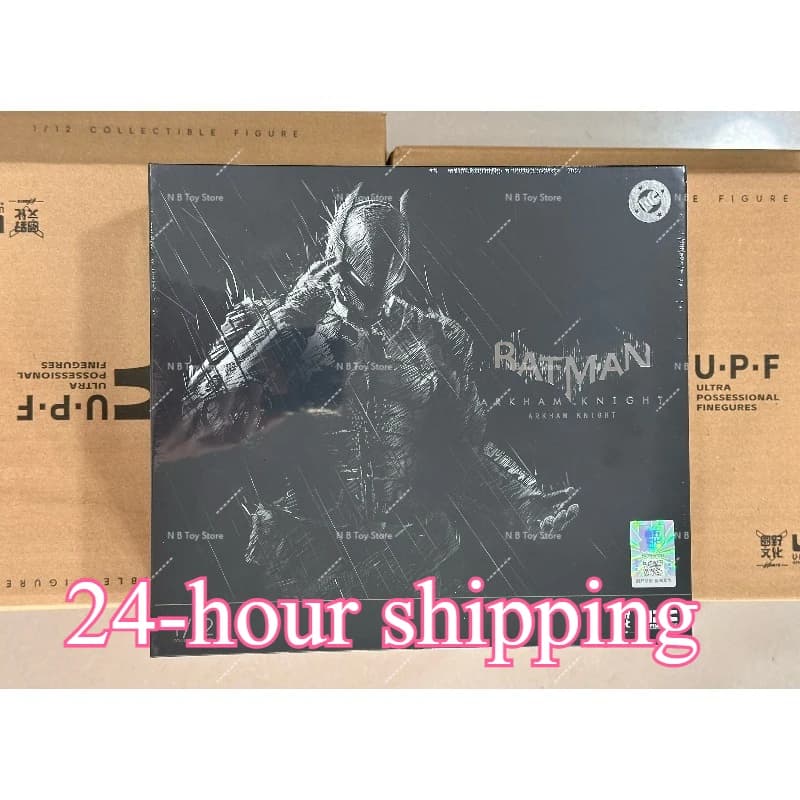 En stock, expédition en 24h, figurine originale LPZZ UPFigures Batman 1/12 Arkham Knight, figurine d