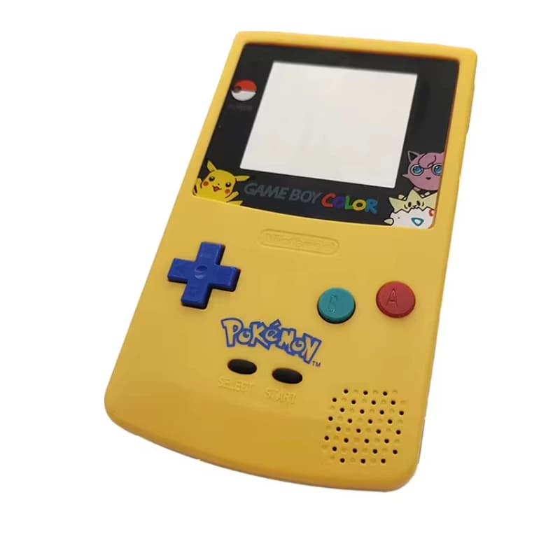GBC étui gameboy couleur remplacement jaune étui coloré GBC Pokemon étui Pikachu