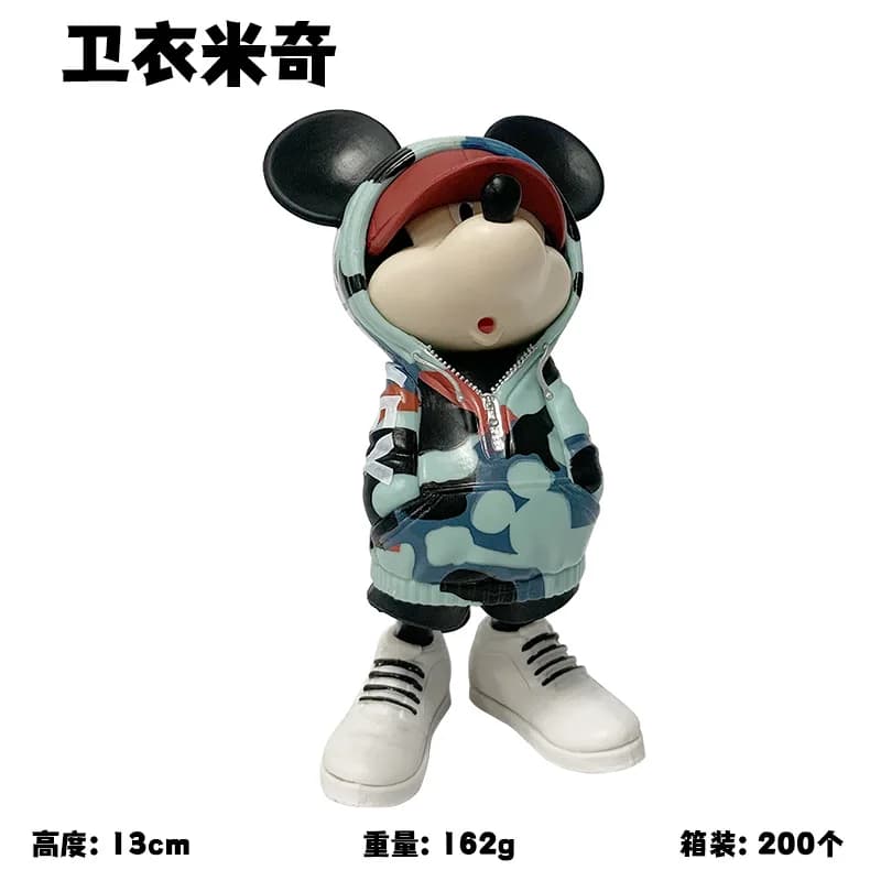 Jouets figurines Minnie Mickey Mouse à la mode, 13-15cm