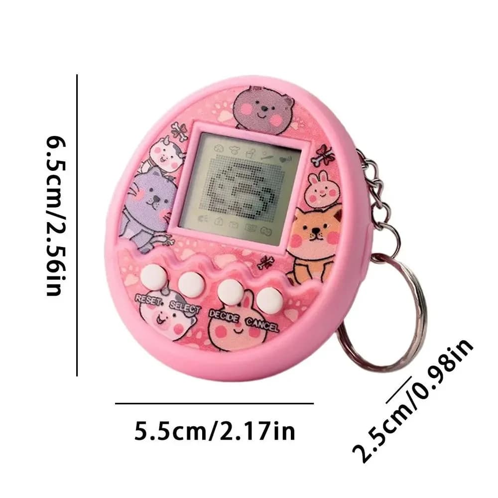Jeu électronique pour animaux de compagnie, Tamagotchi virtuel en russe, Original, allemand, espagno