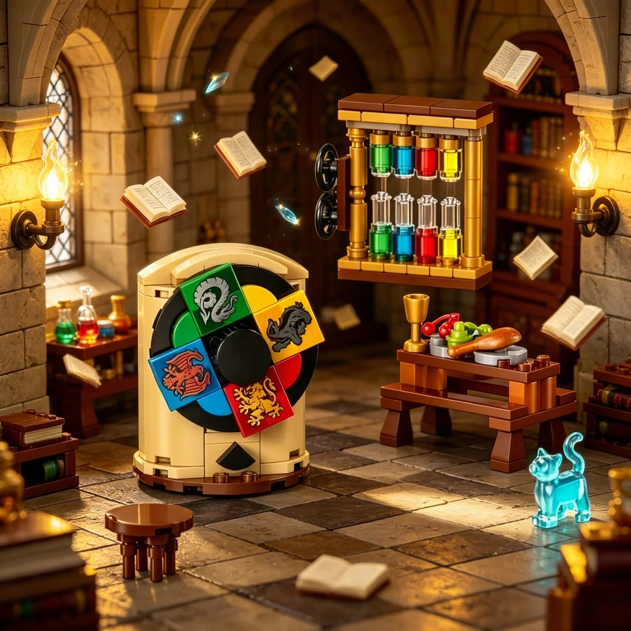 Nouveau Chapeau de la Branche du Château d'Hogwarts Harry 2026 – Thème Magique, Architecture Créativ