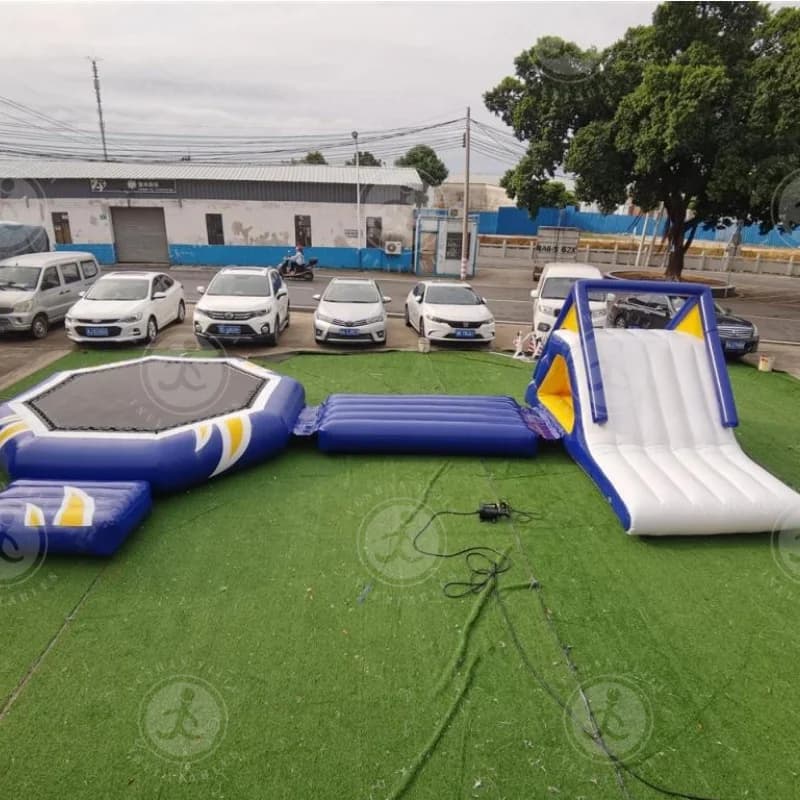 Parc aquatique pour enfants aire de jeux extérieure Aquapark parc aquatique gonflable piscine équipe