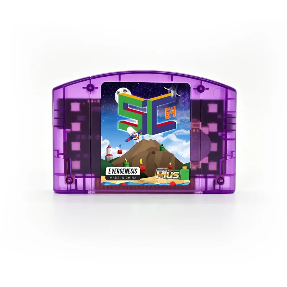 Cartouche de jeu Open Source SC64 FlashCard N64 5000 en 1 pour console de jeu vidéo Nintendo 64, com