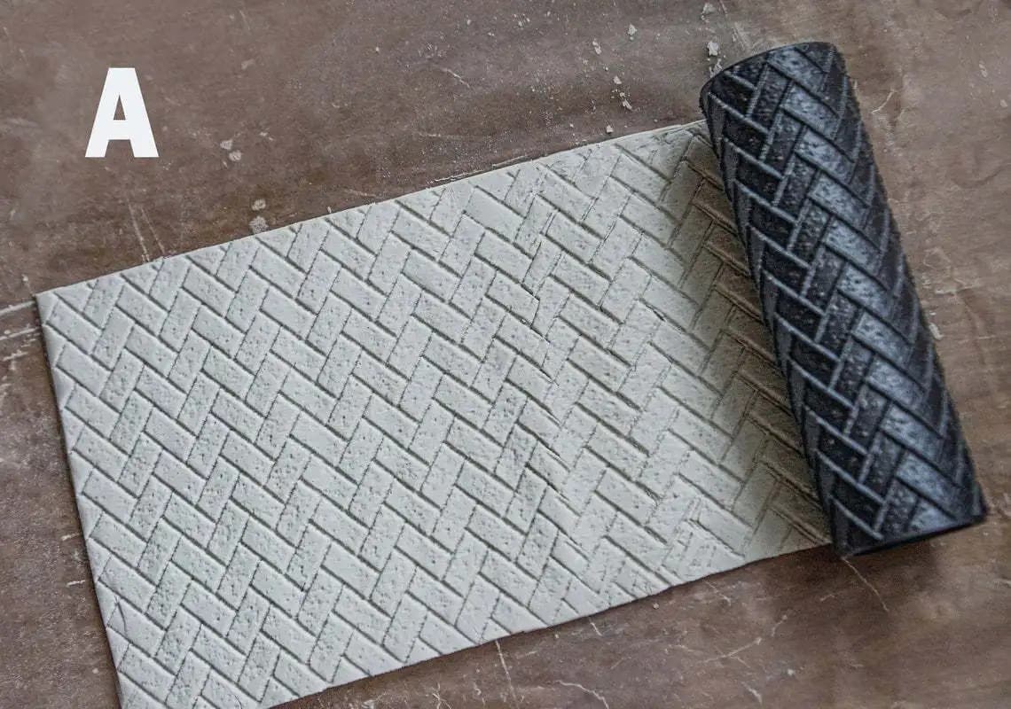 Mini outil de rouleau de Texture de Terrain mdn, pour scène de Table de sable, Base de jeu de guerre