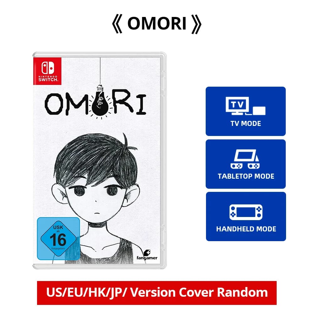 Jeu Nintendo Switch - OMORI - pour console Switch OLED Lite, carte de jeu 100% originale