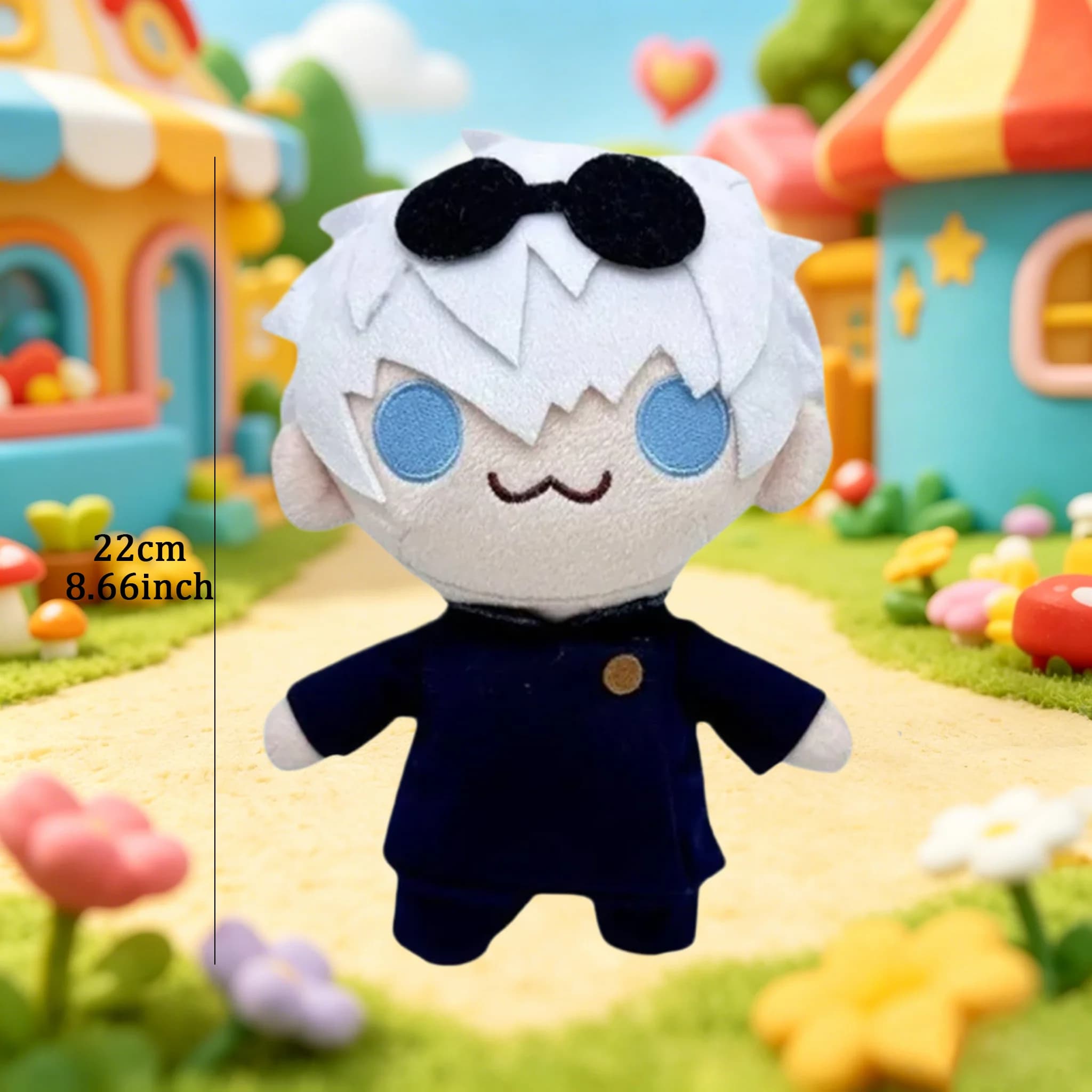 Peluche YanQing Cartoon Zenin Maki, jouet en peluche cool Zenin Naoya Gojo Satoru, mignonnes peluche