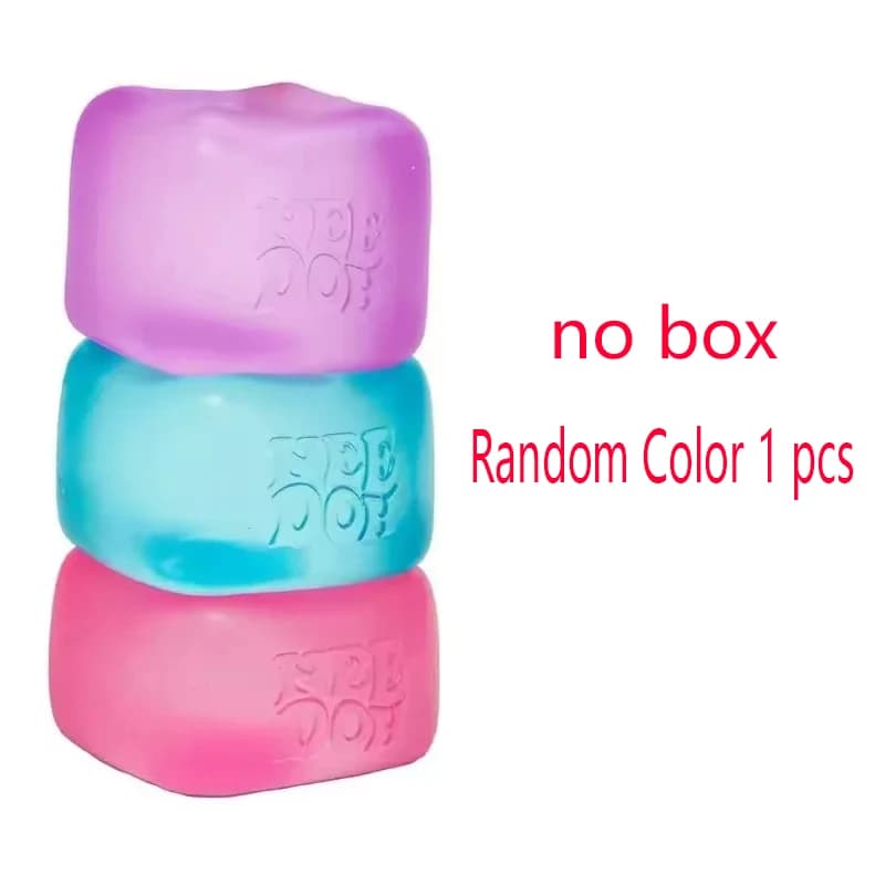 En stock, Squishy Schylling Needoh Nice Cube, jouet sensoriel anti-stress, outil anti-anxiété, jouet
