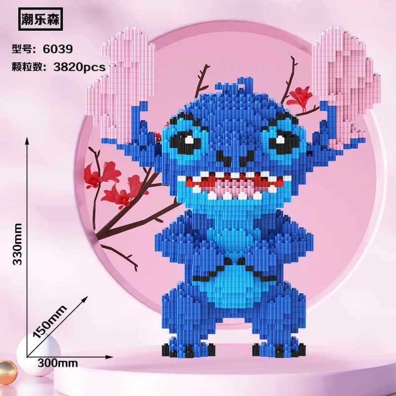 Disney Stitch Blocks - Le meilleur jouet de construction DIY pour les enfants et les adultes qui aim