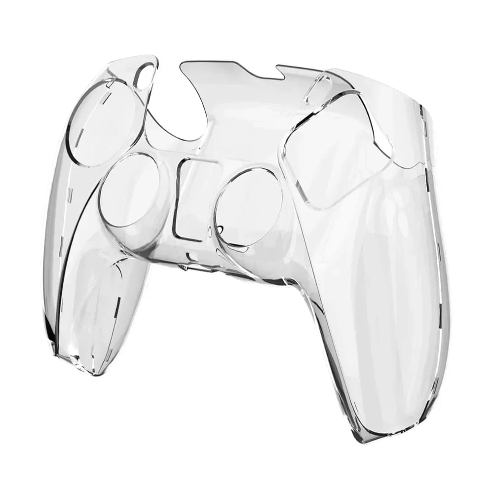 Étui de protection transparent ultra fin pour manette PS5 Dualwhip, housse PC transparente, manette 